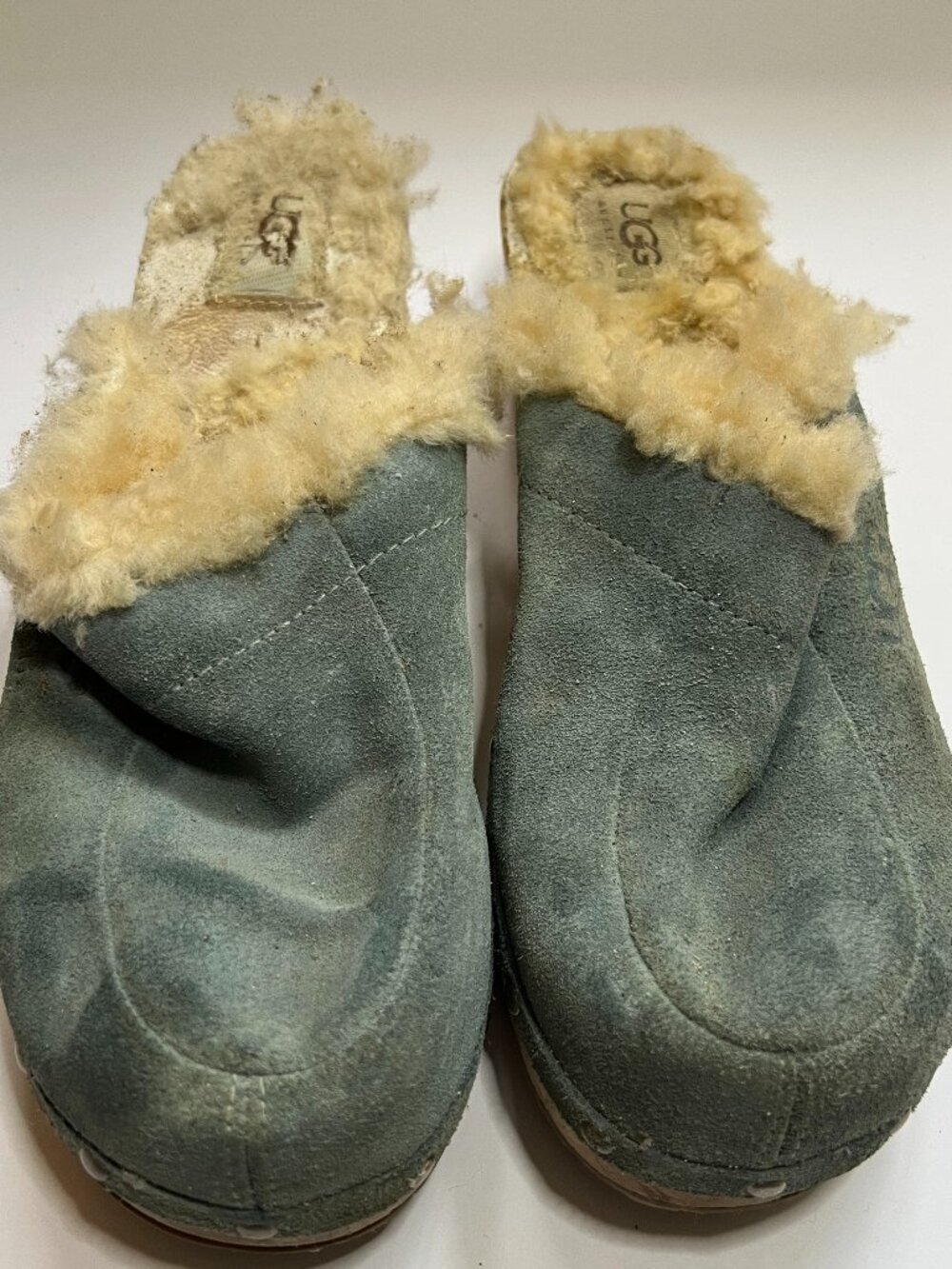 UGG Denim Blue Kalie Clogs W9